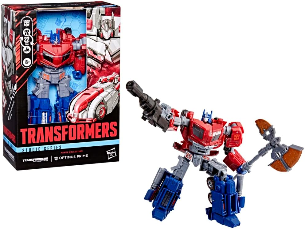 Transformers Studio Series, MTMTE Collection, action figure di Optimus Prime ispirata al videogioco La battaglia per Cybetron