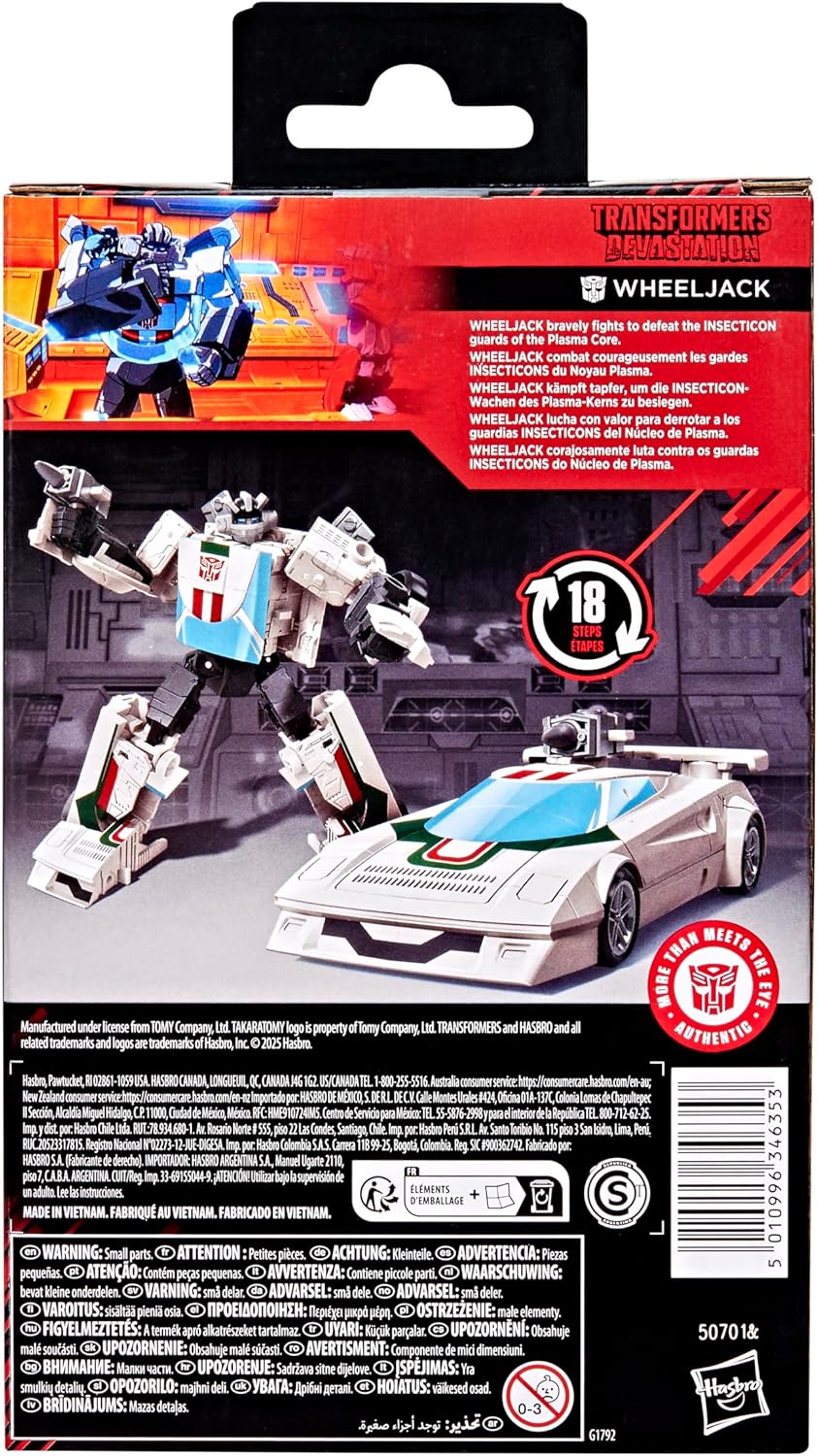 Transformers Studio Series, Figurine Devastation Wheeljack