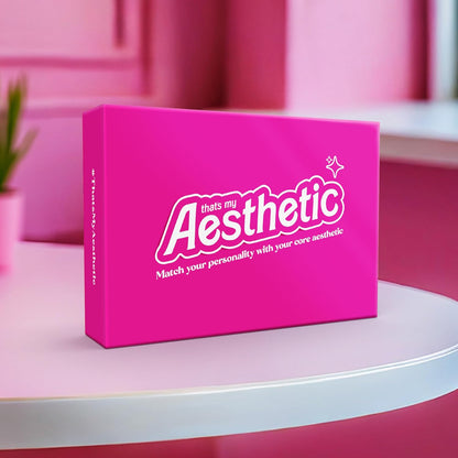Bubblegum Stuff - That's My Aesthetic - Hilarious Fun Personality Game - Discover Your Inner Style - 150 Cards - Family Games Night - Great Gift Idea!