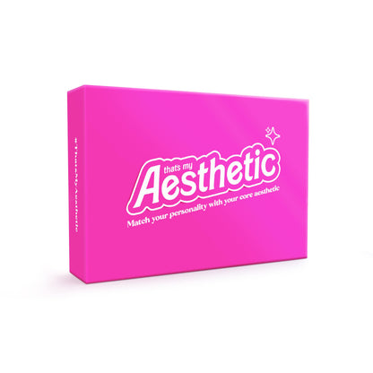 Bubblegum Stuff - That's My Aesthetic - Hilarious Fun Personality Game - Discover Your Inner Style - 150 Cards - Family Games Night - Great Gift Idea!