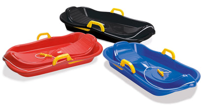 Dantoy Bob Sledge with Brakes, Toboggan for Winter Snow, Made in Denmark (Various Colours