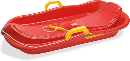 Dantoy Bob Sledge with Brakes, Toboggan for Winter Snow, Made in Denmark (Various Colours