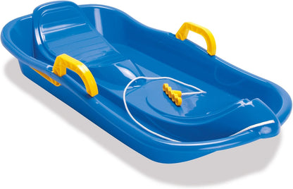Dantoy Bob Sledge with Brakes, Toboggan for Winter Snow, Made in Denmark (Various Colours