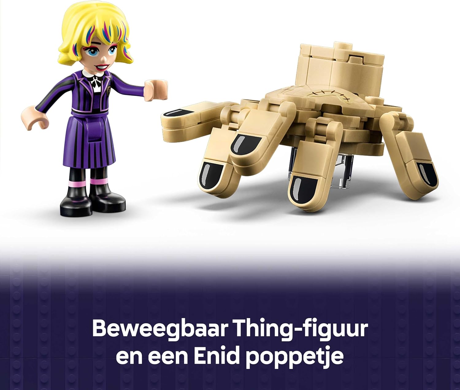 LEGO Wednesday Thing's Apartment - Play & Display Toy with an Enid Mini Doll and Thing Figure plus Accessories - Gift for 10+ Year Old Girls, Boys & Teenage TV Show Fans - 76785