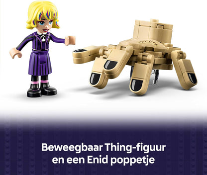 LEGO Wednesday Thing's Apartment - Play & Display Toy with an Enid Mini Doll and Thing Figure plus Accessories - Gift for 10+ Year Old Girls, Boys & Teenage TV Show Fans - 76785