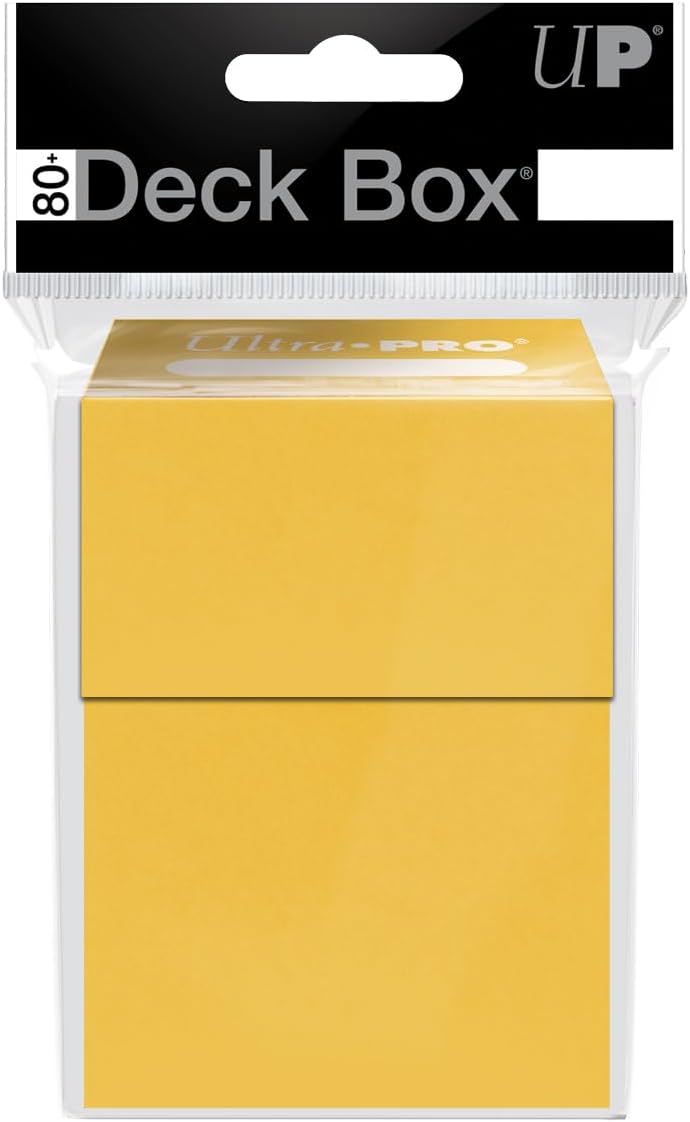Ultra Pro Deck Box Solid (Yellow