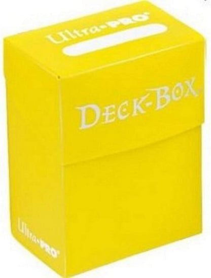 Ultra Pro Deck Box Solid (Yellow