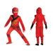 LEGO Ninjago - Kostuum Kai Rood voor Kinderen - Maat XS 3/4 Jaar - Officiële Licentie - Jumpsuit + Masker - Zacht Textiel - Gedetailleerde Prints - Verkleedkleding voor Feest, Verjaardag, Halloween