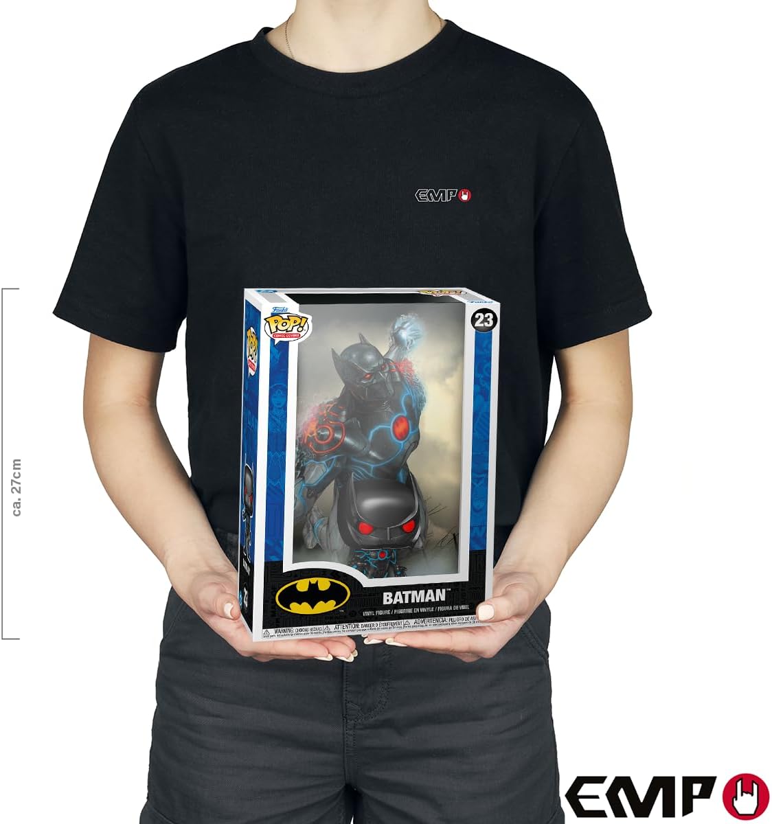 Funko Pop! Comic-Cover: DC – Batman: Murder Machine – Sammler-Vinylfigur – Geschenkidee – Offizielles Merchandise – Spielzeug für Kinder und Erwachsene – Modellfigur für Sammler und zur Ausstellung