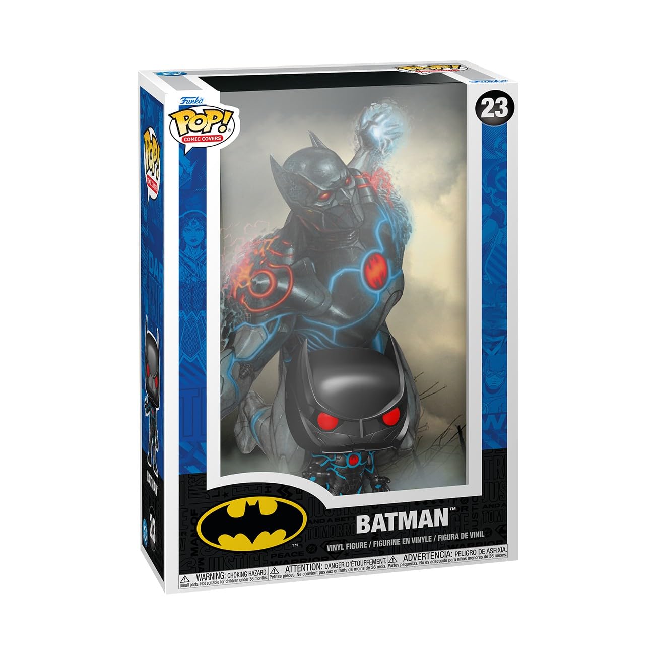 Funko Pop! Comic-Cover: DC – Batman: Murder Machine – Sammler-Vinylfigur – Geschenkidee – Offizielles Merchandise – Spielzeug für Kinder und Erwachsene – Modellfigur für Sammler und zur Ausstellung