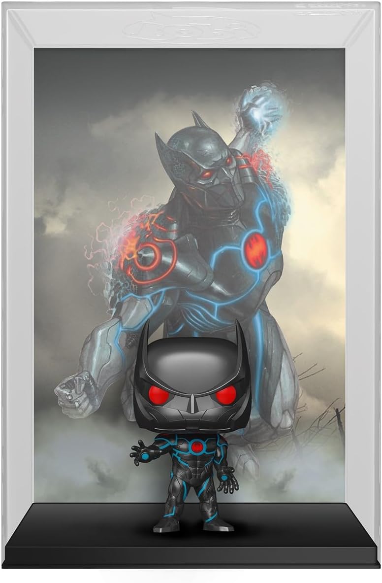 Funko Pop! Comic-Cover: DC – Batman: Murder Machine – Sammler-Vinylfigur – Geschenkidee – Offizielles Merchandise – Spielzeug für Kinder und Erwachsene – Modellfigur für Sammler und zur Ausstellung