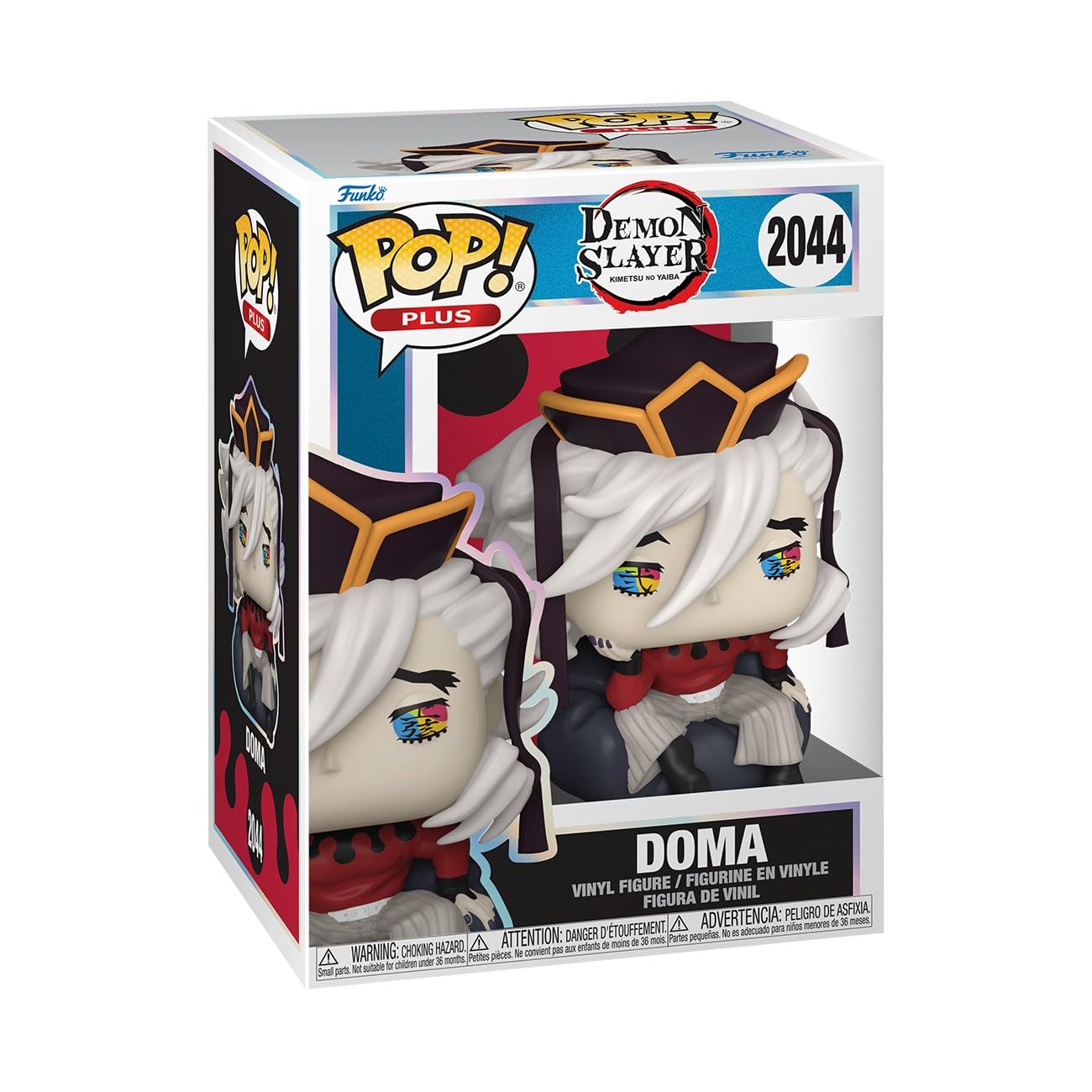 Funko Pop! Plus: Demon Slayer - DOMA- Vinyl-Sammelfigur - Geschenkidee - Offizielle Handelswaren - Spielzeug Für Kinder und Erwachsene - Anime Fans - Modellfigur Für Sammler und Display