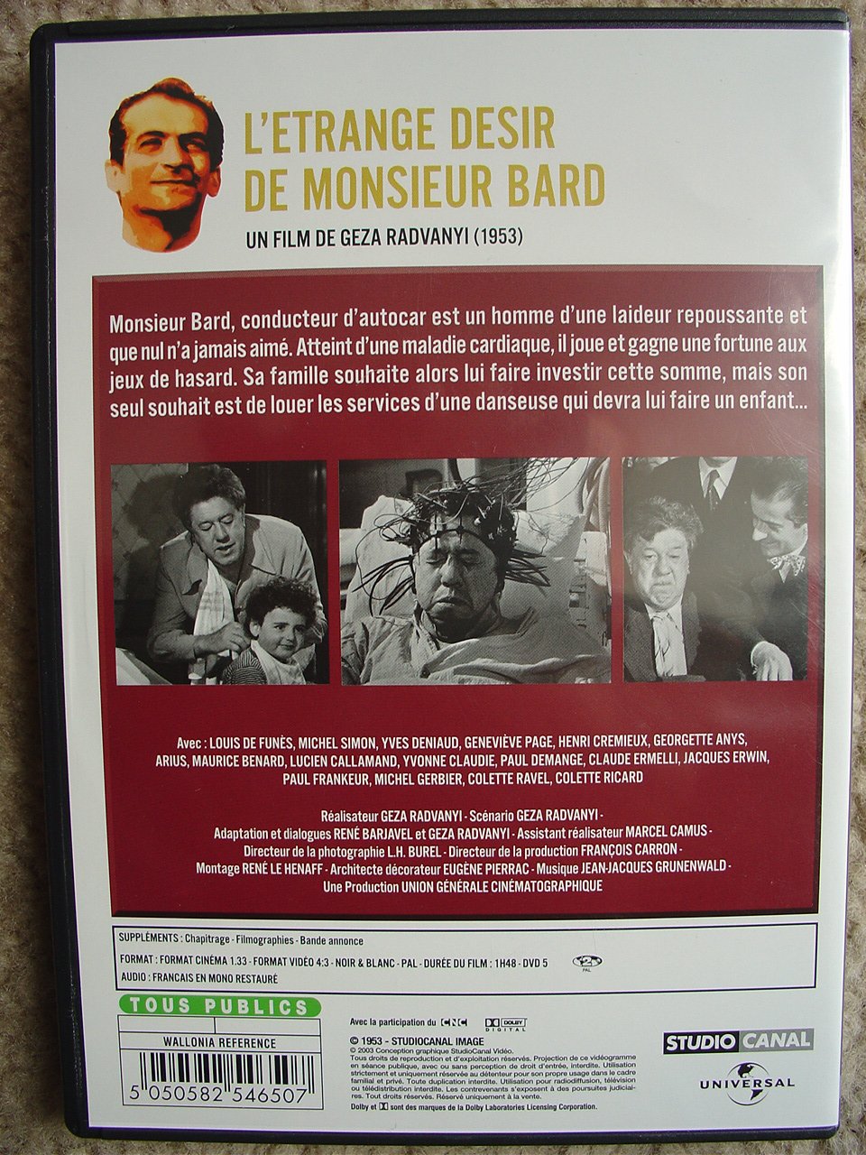L'Etrange Desir De Monsieur Bard