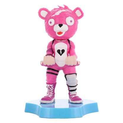 Cable Guys Fortnite Holdem-Figur Kuschelbeauftragte - Halter für Kopfhörer, Smartphone oder kleines Zubehör - 11 cm