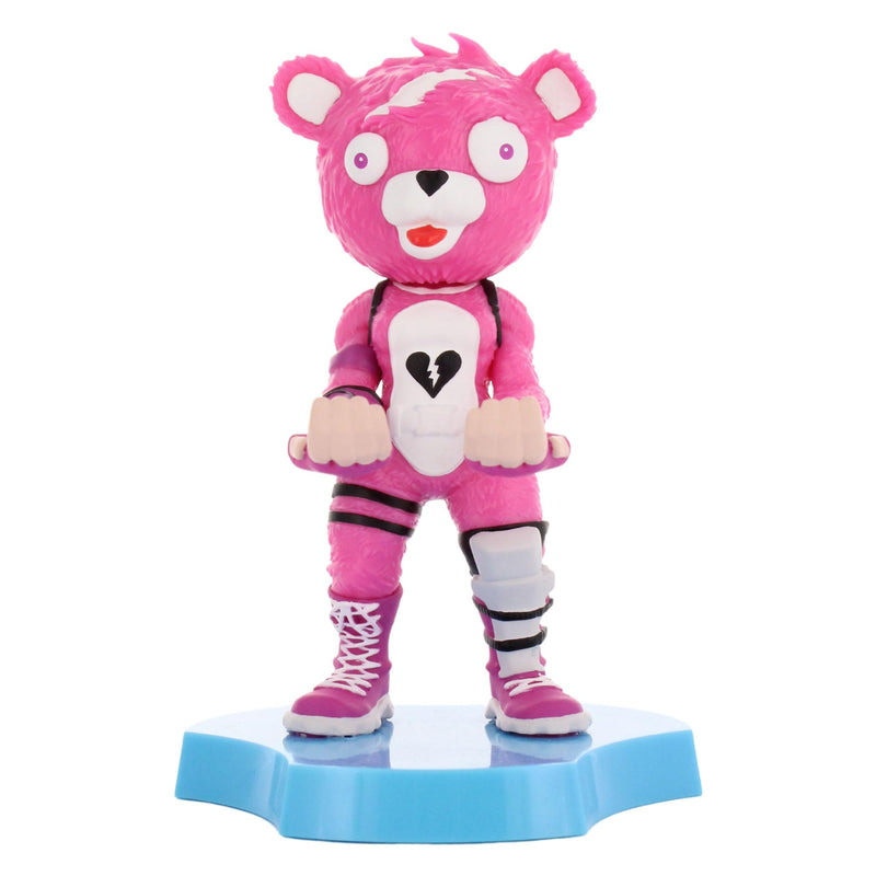 Cable Guys Fortnite Holdem-Figur Kuschelbeauftragte - Halter für Kopfhörer, Smartphone oder kleines Zubehör - 11 cm