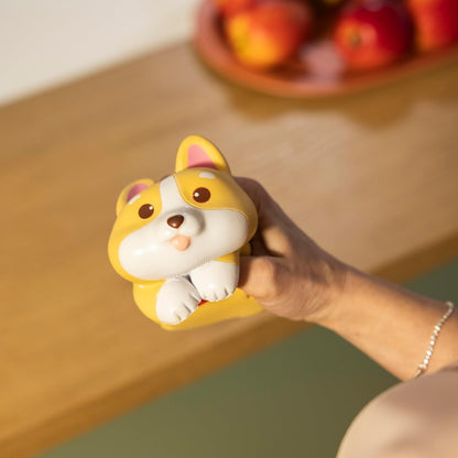 Legami - Stress Relief Toy, Stress Less, Corgi Theme, Polyurethane Material, 11.3 x 14.8 x 13.5 cm