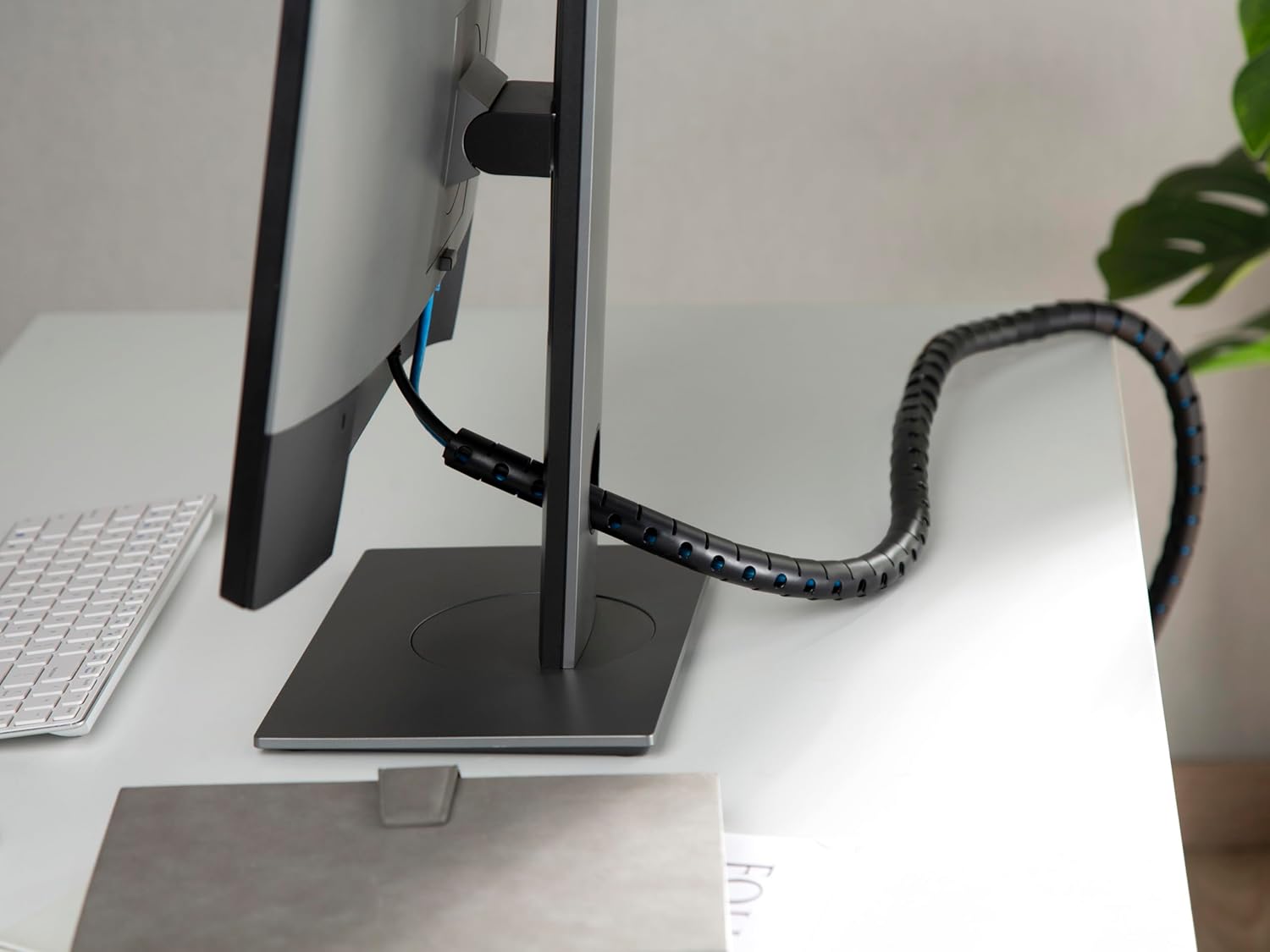 Equip Spiral-Kabelschlauch 100Cm F?r Untertischmon