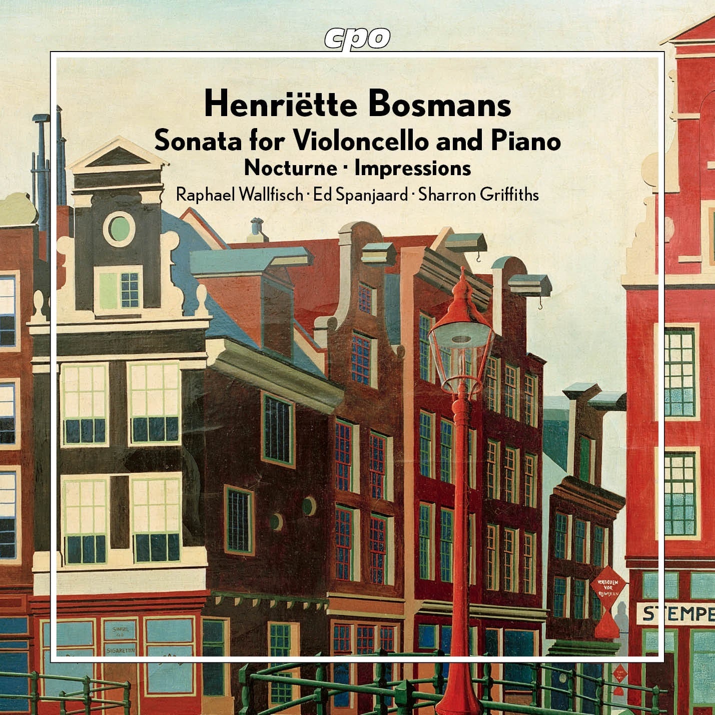 Henriëtte Bosmans: Sonata for Violoncello and Piano: Nocturne/Impressions