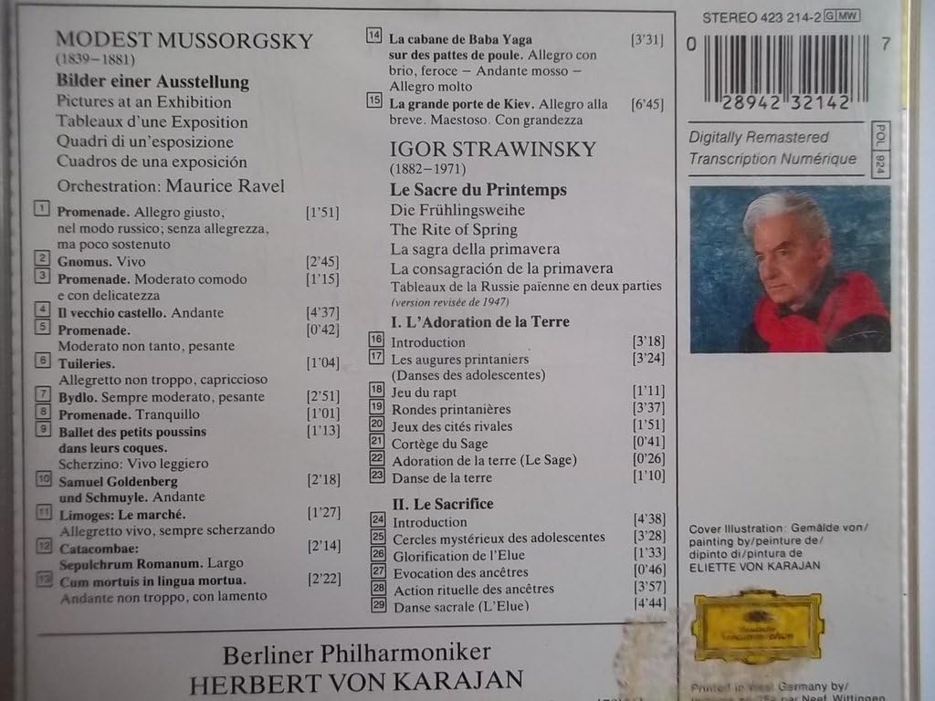 Karajan-Edition: 100 Meisterwerke (Mussorgsky / Strawinsky