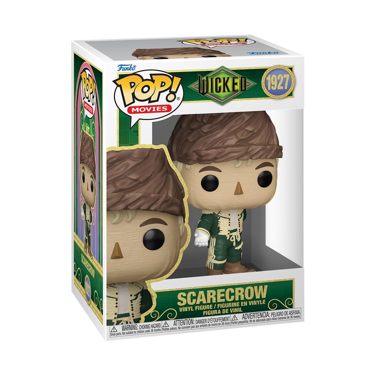 Funko Pop! Movies: Wicked: for Good - Scarecrow - Vinyl-Sammelfigur - Geschenkidee - Offizielle Handelswaren - Spielzeug Für Kinder und Erwachsene - Movies Fans
