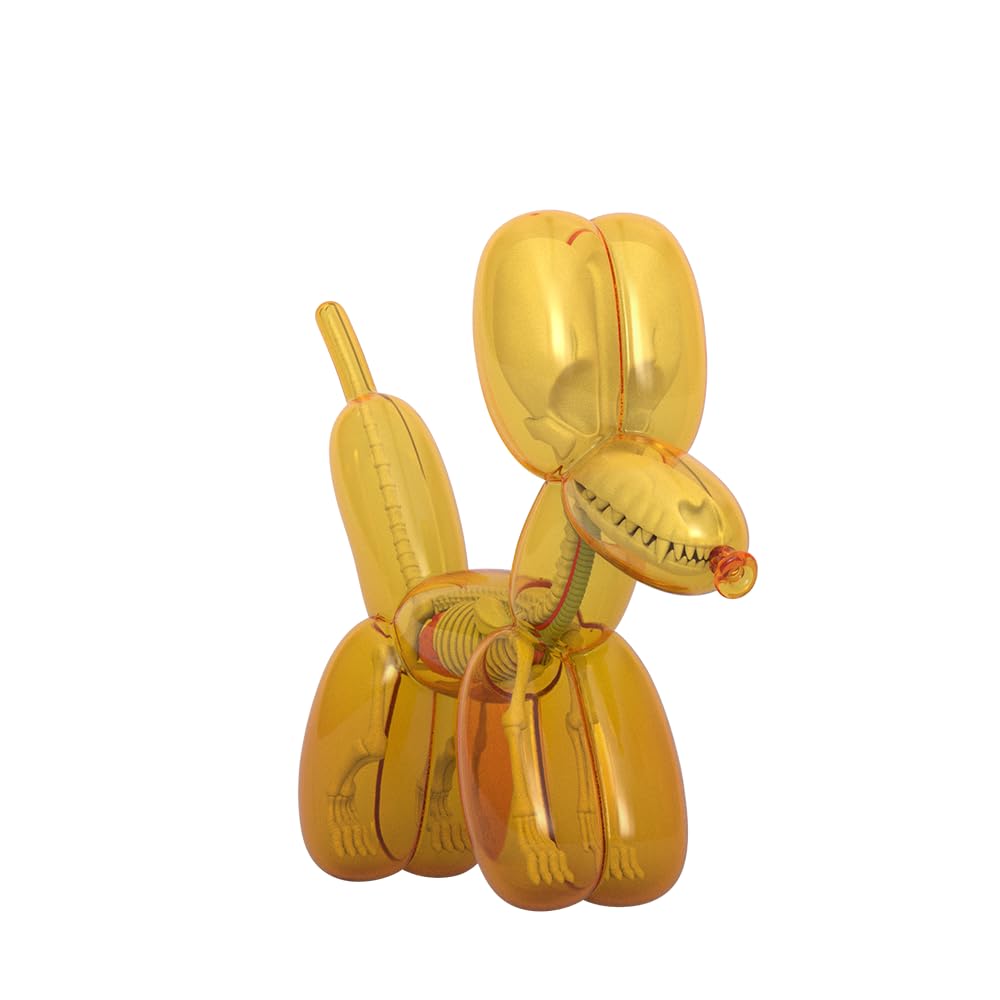 Mighty Jaxx Funny Anatomy: Balloon Dog (Colore miele) | Jason Freeny | Figura in vinile