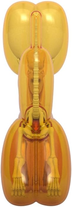 Mighty Jaxx Funny Anatomy: Balloon Dog (Colore miele) | Jason Freeny | Figura in vinile