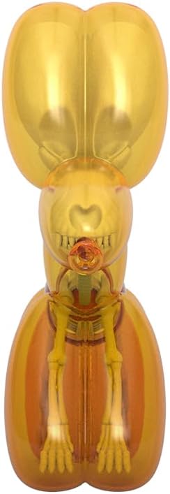 Mighty Jaxx Funny Anatomy: Balloon Dog (Colore miele) | Jason Freeny | Figura in vinile