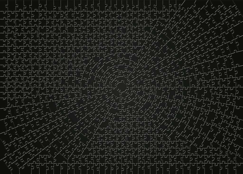 Ravensburger Erwachsenenpuzzle 736 Teile - Krypt Black