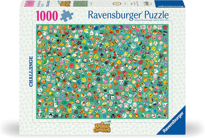 Erwachsenenpuzzle 1000 Teile - Challenge Animal Crossing
