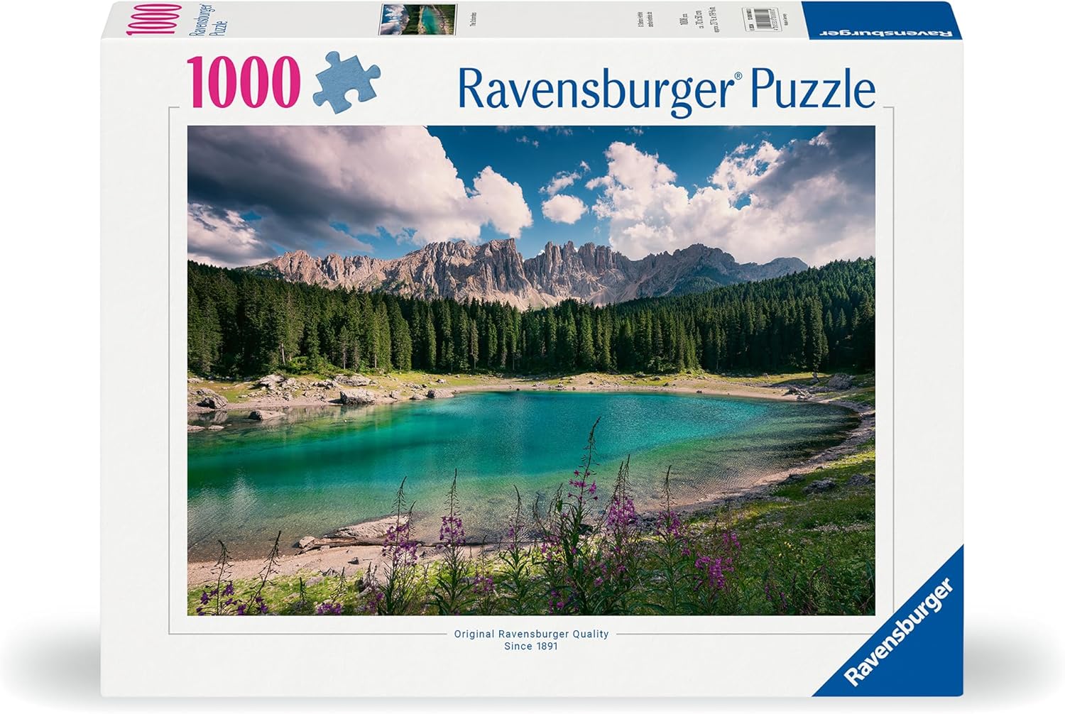 Ravensburger Erwachsenenpuzzle 1000 Teile - Dolomitenjuwel