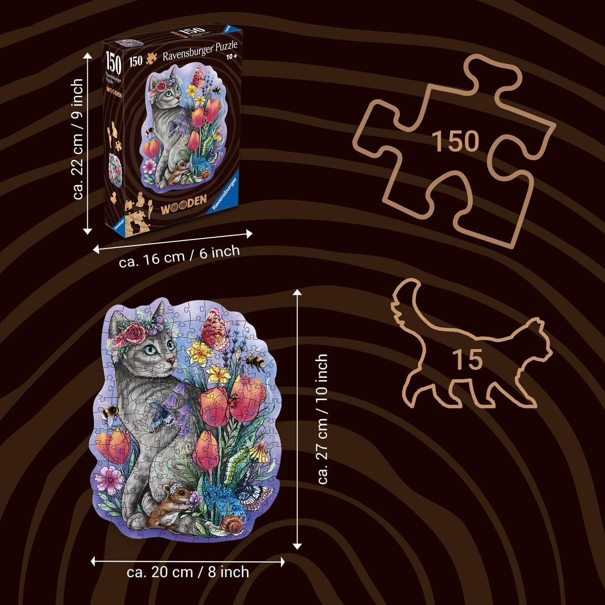 Ravensburger - Legpuzzel Lovely Cat 1000st.