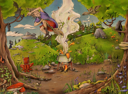 Ravensburger - Legpuzzel Bei Der Waldhexe 500st.