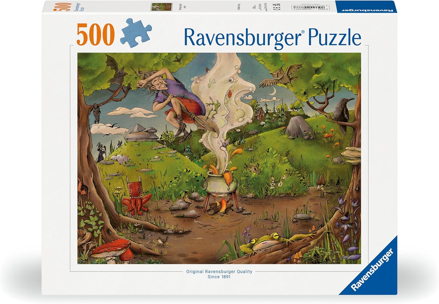 Ravensburger - Legpuzzel Bei Der Waldhexe 500st.