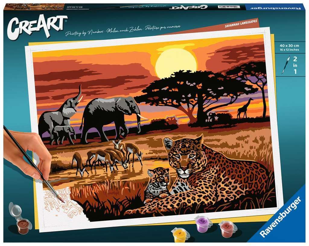 CreArt Adults Premium - Savannenlandschaft