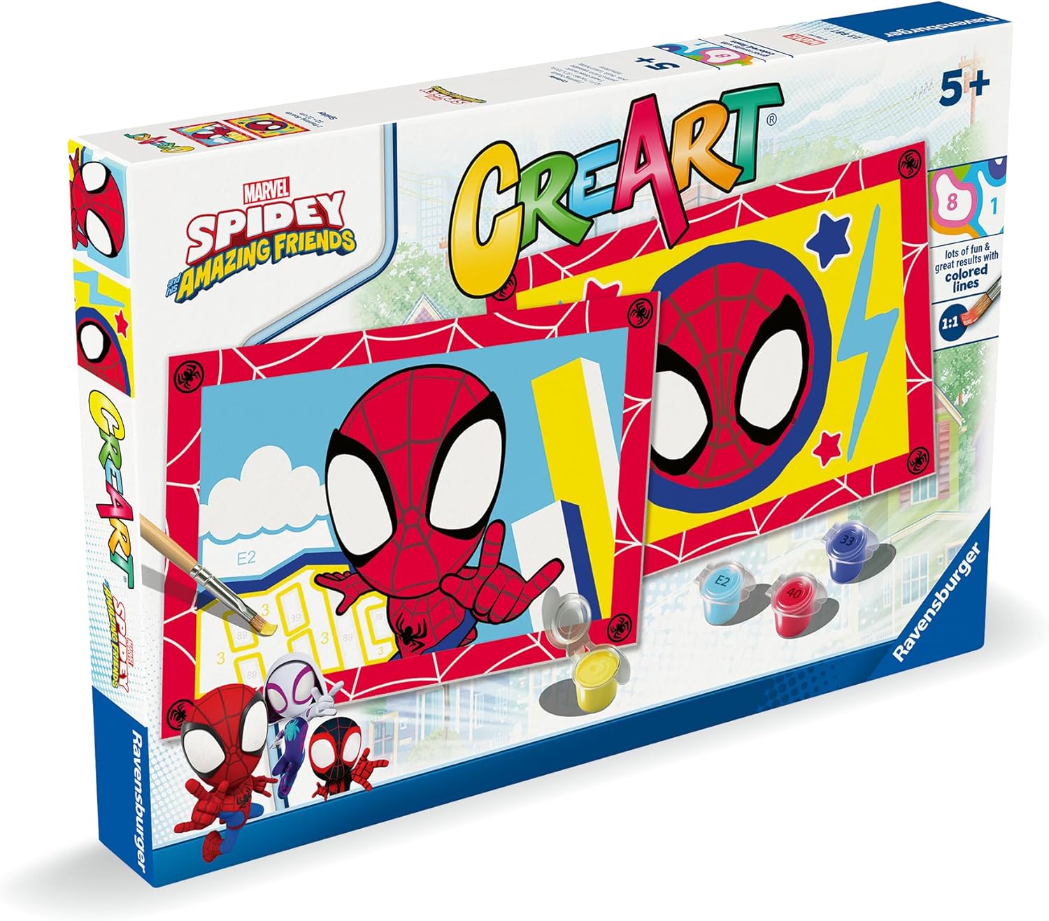 Ravensburger: Creart Jr - Spidey (23887)