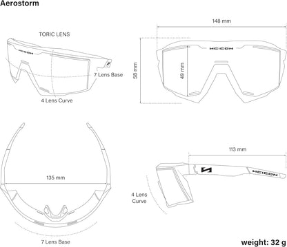 SCICON Aerostorm Fahrradbrille