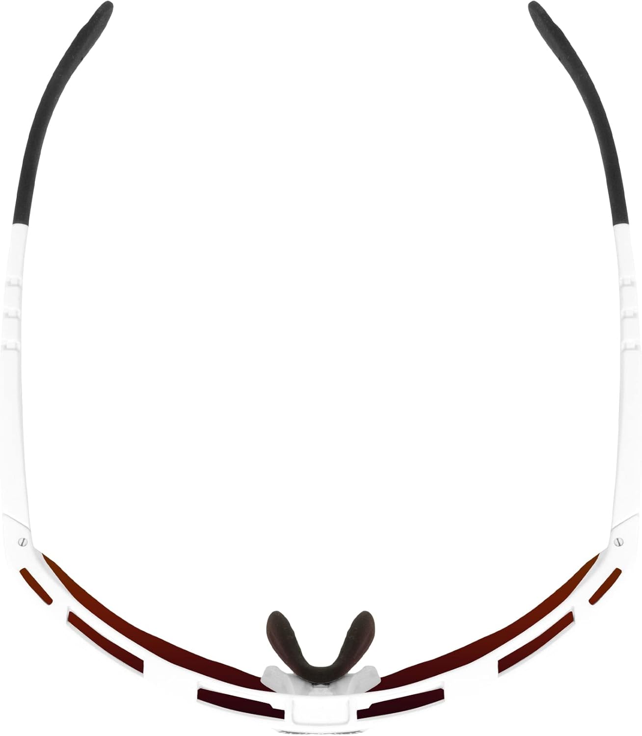 SCICON Sports Aeroshade Kunken Lunettes De Soleil De Performance Sportive (SCNPP Multimorror Rouge/Luminosité Blanche