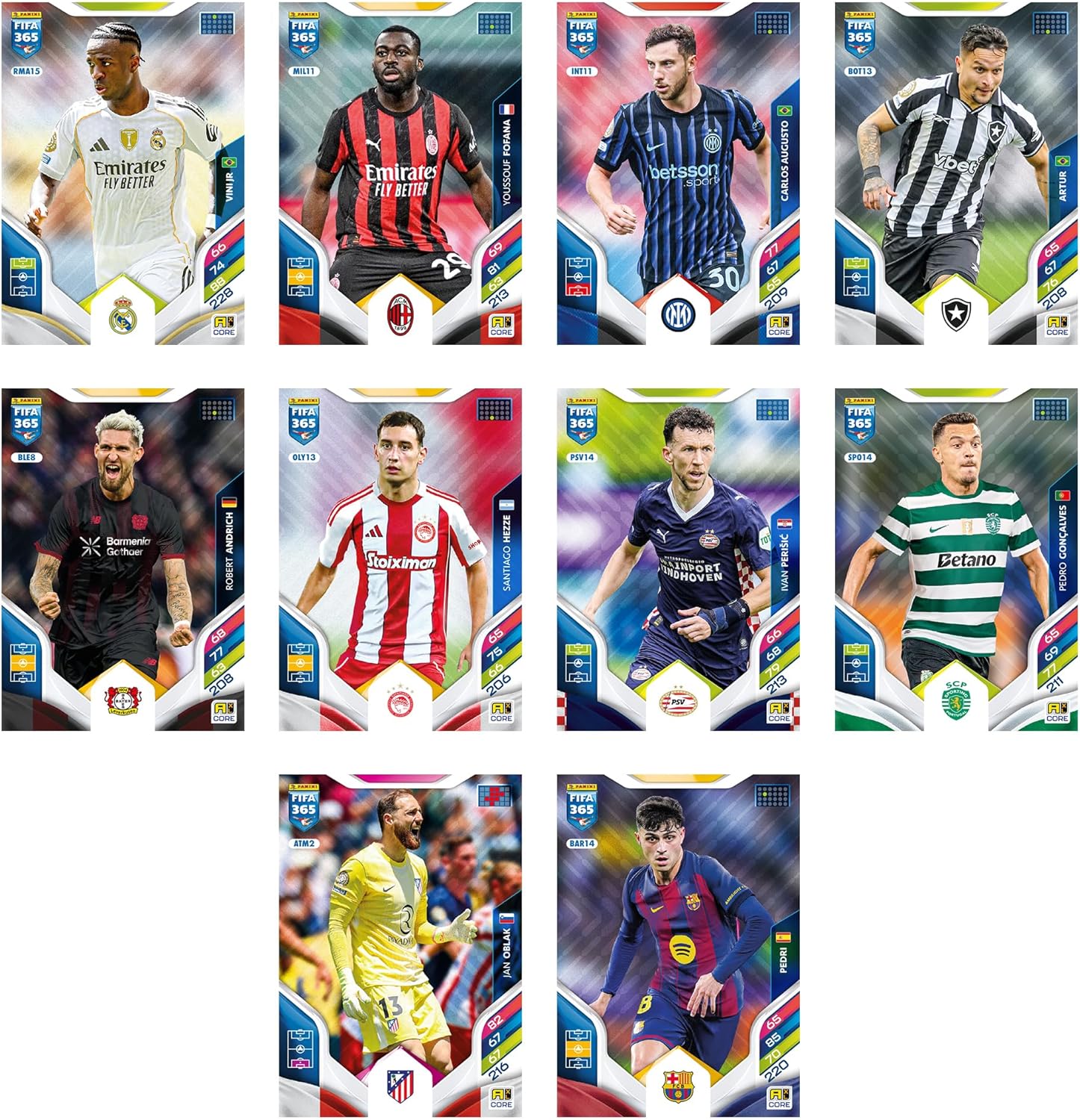 Panini FIFA 365 Adrenalyn XL Trading Cards
