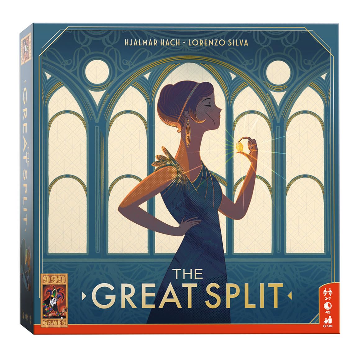 999 Games - The Great Split Bordspel