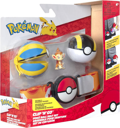 Poka????Mon - Clip N Go Belt Set Chimchar (Pkw4168)
