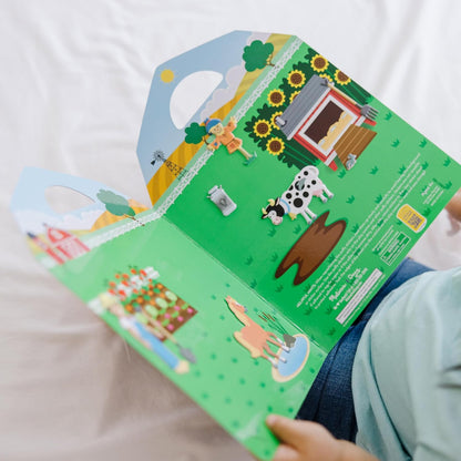 Melissa & Doug - Reusable Puffy Stickers Playset Farm (806034)