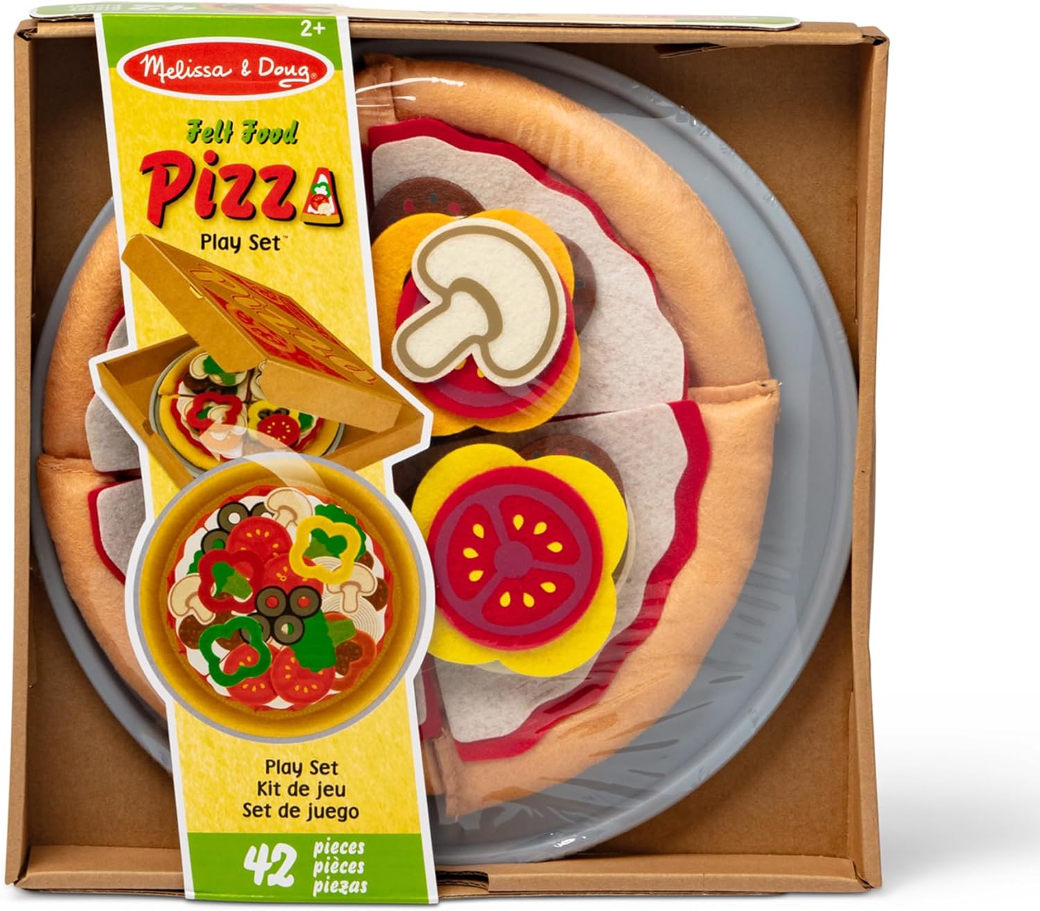 Melissa & Doug - Felt Food Pizza Set (806018)