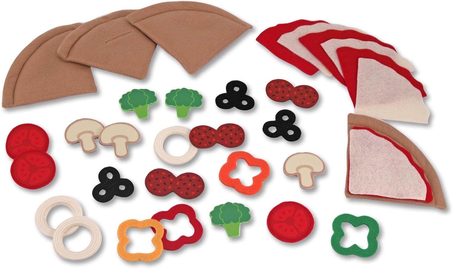 Melissa & Doug - Felt Food Pizza Set (806018)