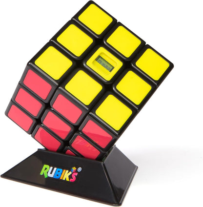 Rubik’s Cube, Timer Cube, Clear Display, Beat Your Best Time, Brain Teaser Puzzle for Adults and Practice for Speed Cubers, Problem-Solving Challenging Brain Teaser Fidget Toy for Kids, Ages 8 and Up