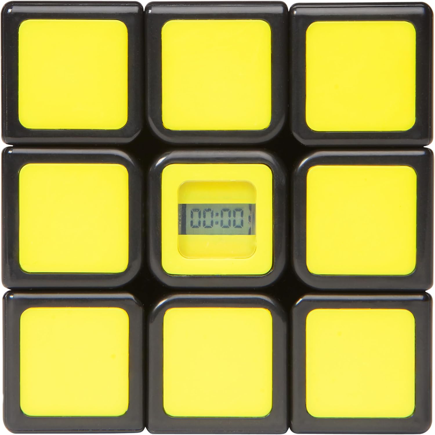 Rubik’s Cube, Timer Cube, Clear Display, Beat Your Best Time, Brain Teaser Puzzle for Adults and Practice for Speed Cubers, Problem-Solving Challenging Brain Teaser Fidget Toy for Kids, Ages 8 and Up