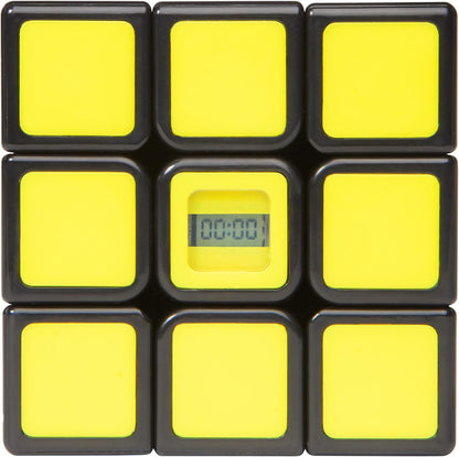 Rubik’s Cube, Timer Cube, Clear Display, Beat Your Best Time, Brain Teaser Puzzle for Adults and Practice for Speed Cubers, Problem-Solving Challenging Brain Teaser Fidget Toy for Kids, Ages 8 and Up
