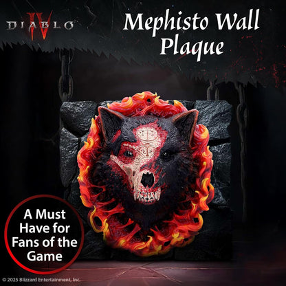Diablo Iv - Mephisto Wall Plaque