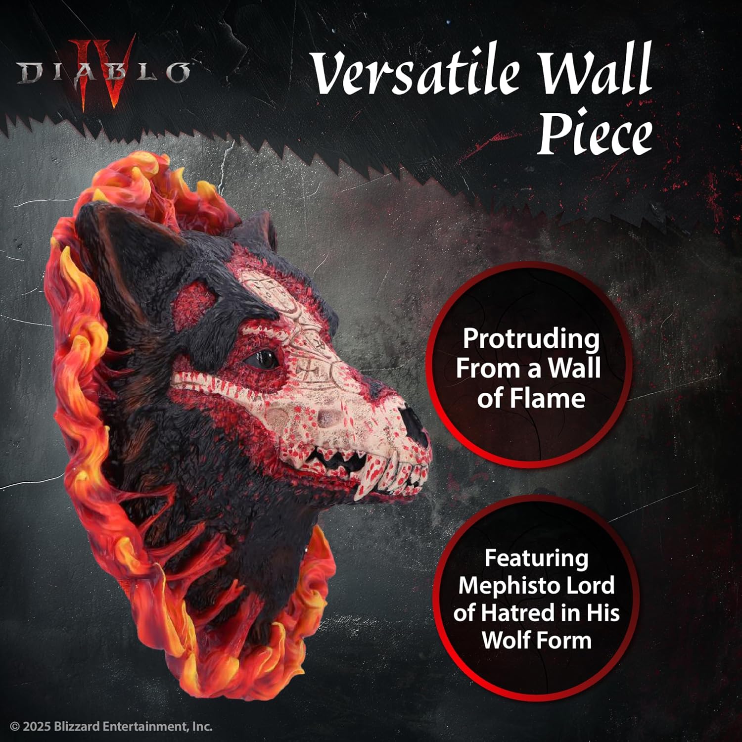 Diablo Iv - Mephisto Wall Plaque