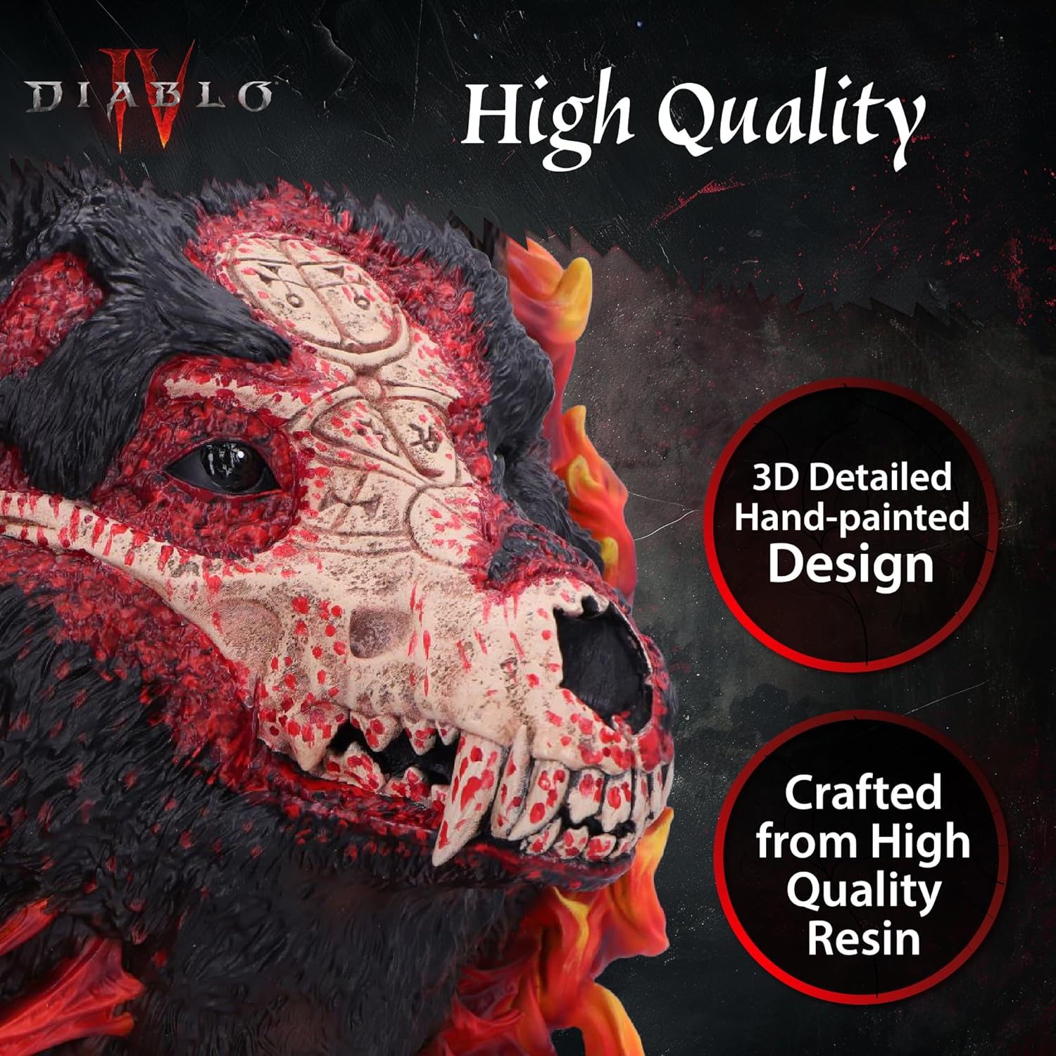 Diablo Iv - Mephisto Wall Plaque