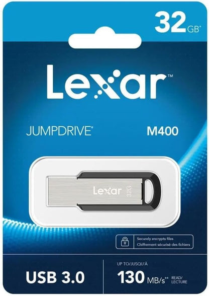 Clé USB 32Go JumpDrive V400 Lexar 3.0 Black